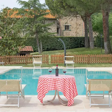 Vernazzano Basso Sleeps 6 Pool Wifi 特拉西梅诺湖畔托罗